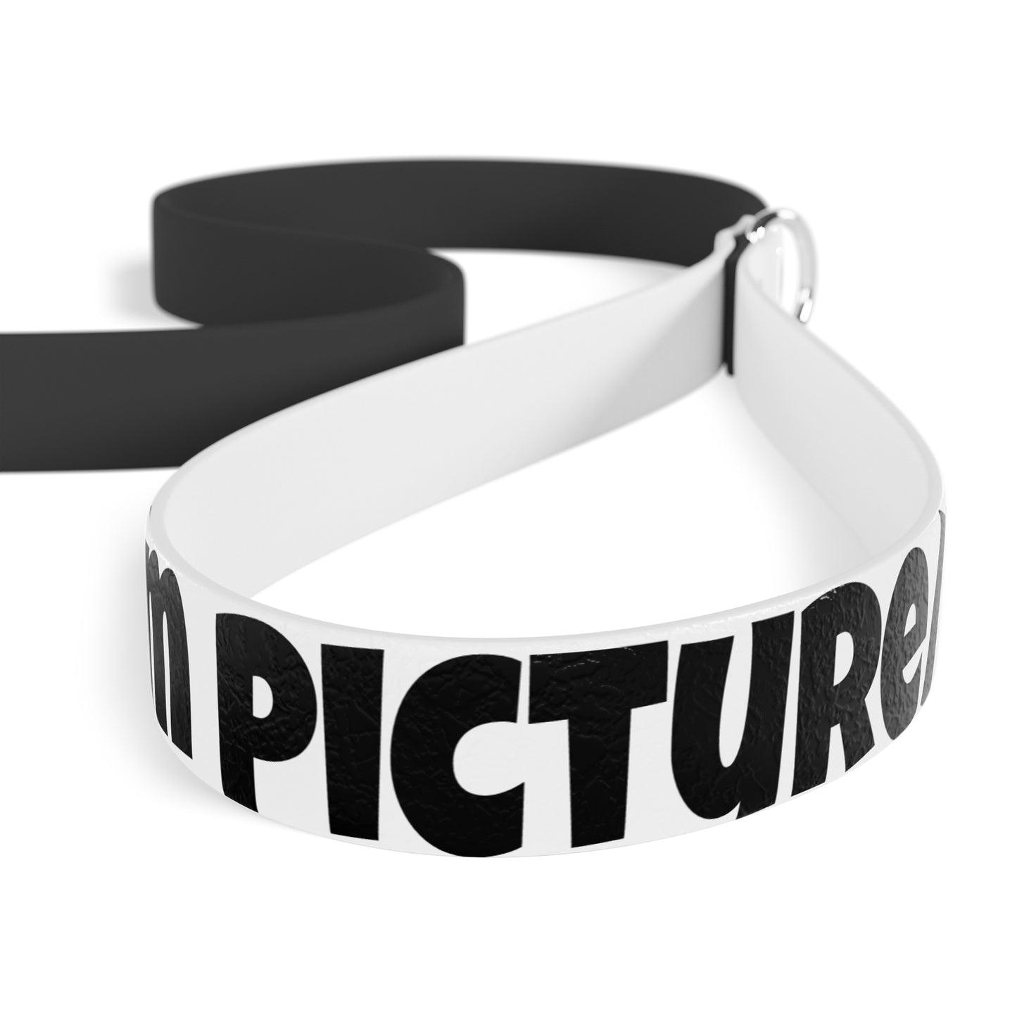 Custom Pet Leash with Your Dog's Photo - Personalized & Durable